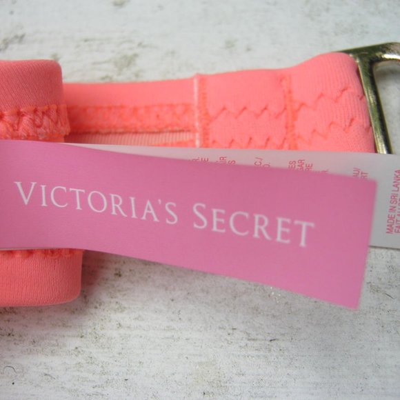 Victoria Secret Swim Suit Bikini Top 32C Padded - Picture 3 of 8